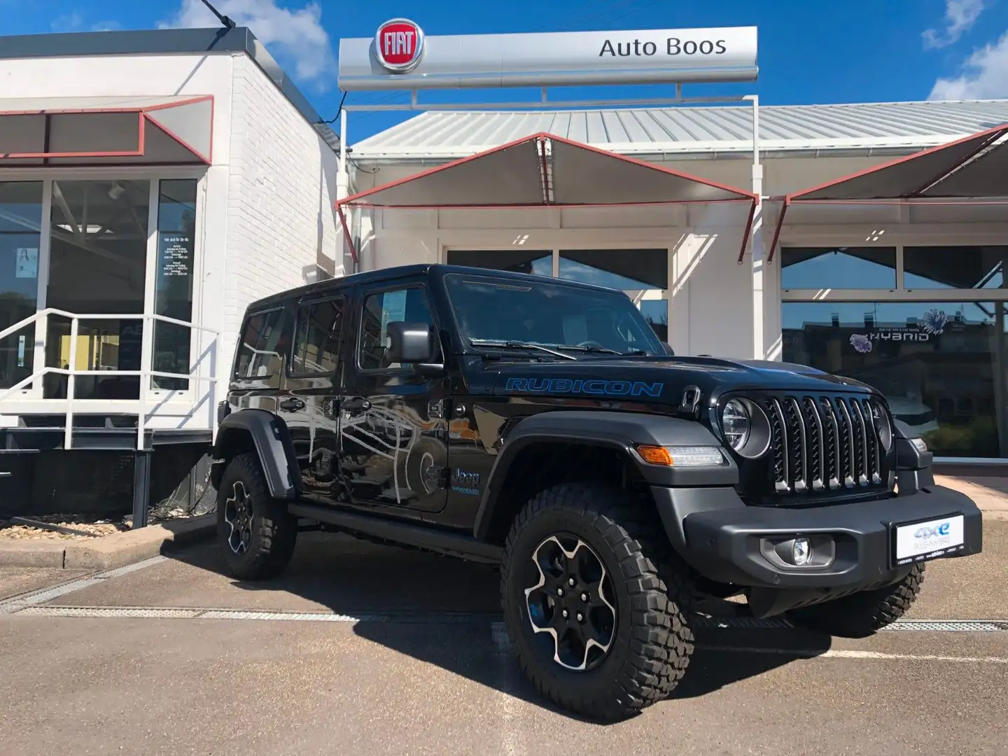 Jeep Wrangler Rubicon Unlimited PHEV 4Xe Noir - 1