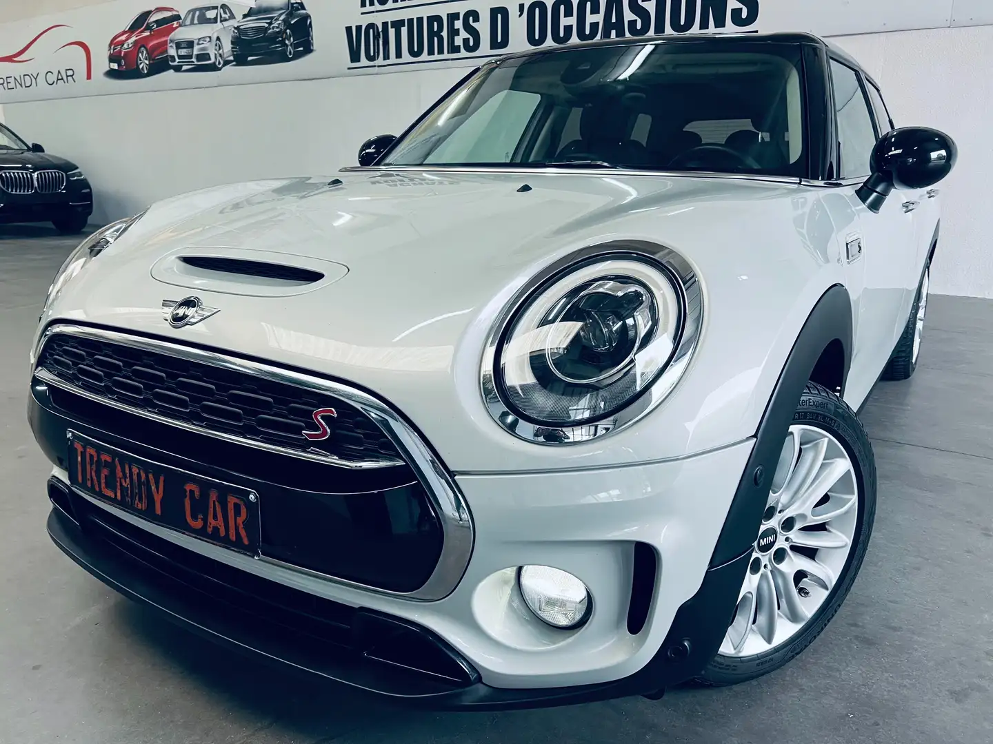 MINI Cooper S Clubman 2.0AS GPS+TOIT OUVRANT+LED+KEYLESS+CARNET+GARANTIE Gris - 1