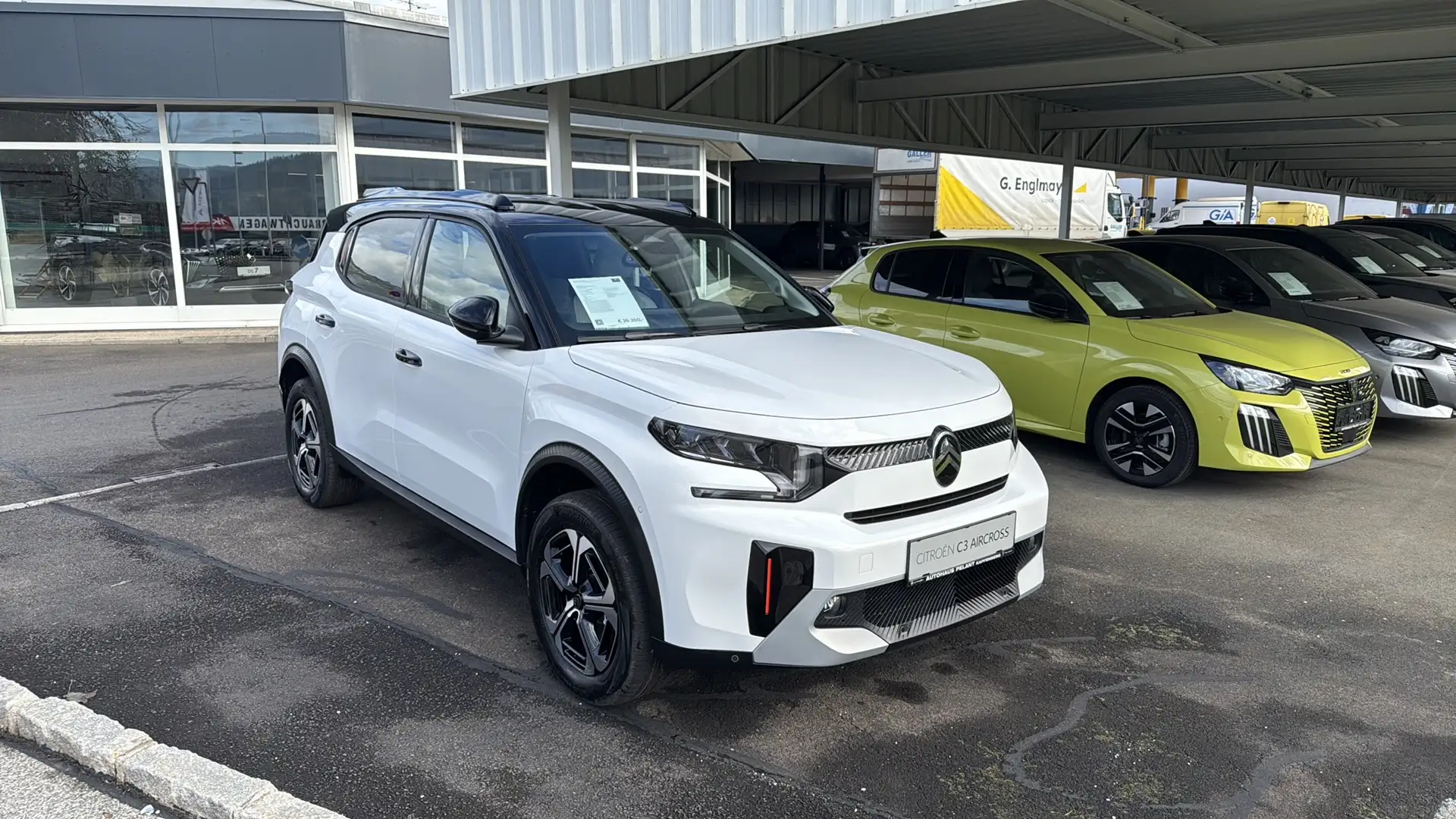 Citroen C3 Aircross Hybrid 145 MAX Weiß - 2