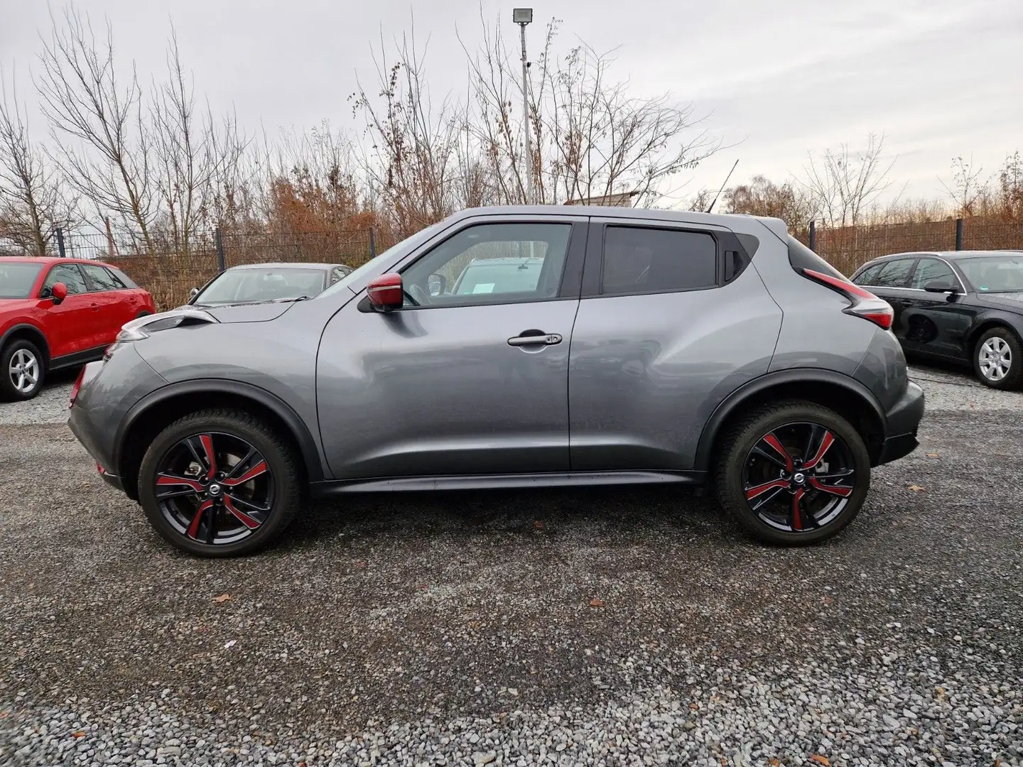 Nissan Juke 1.2 DIG-T Tekna 16TKM PANO LEDER 360° Gri - 2