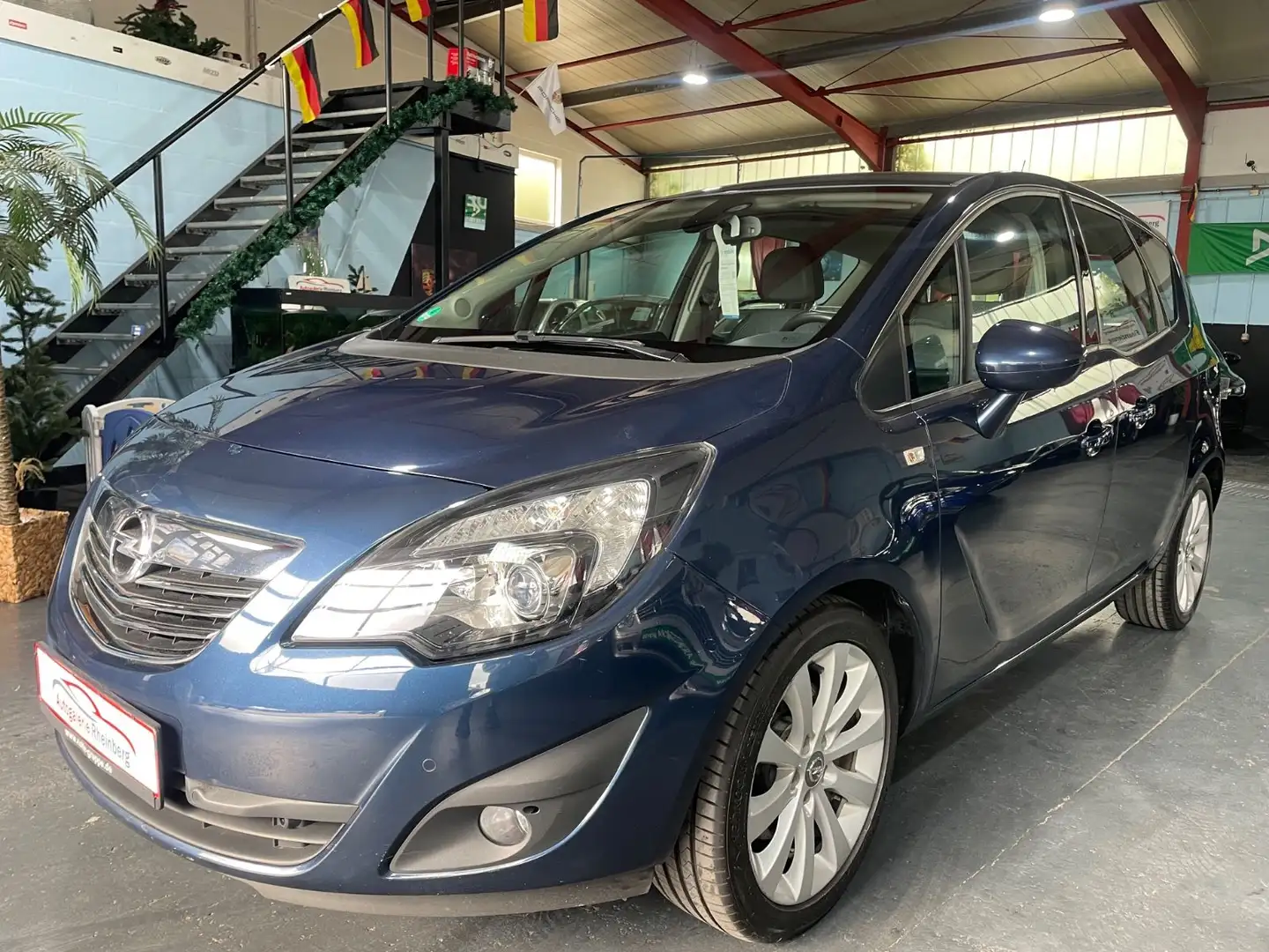 Opel Meriva 1.4*TOP*KLIMA*SITZHEIZUNG*PDC*ALU*TÜV Blau - 1