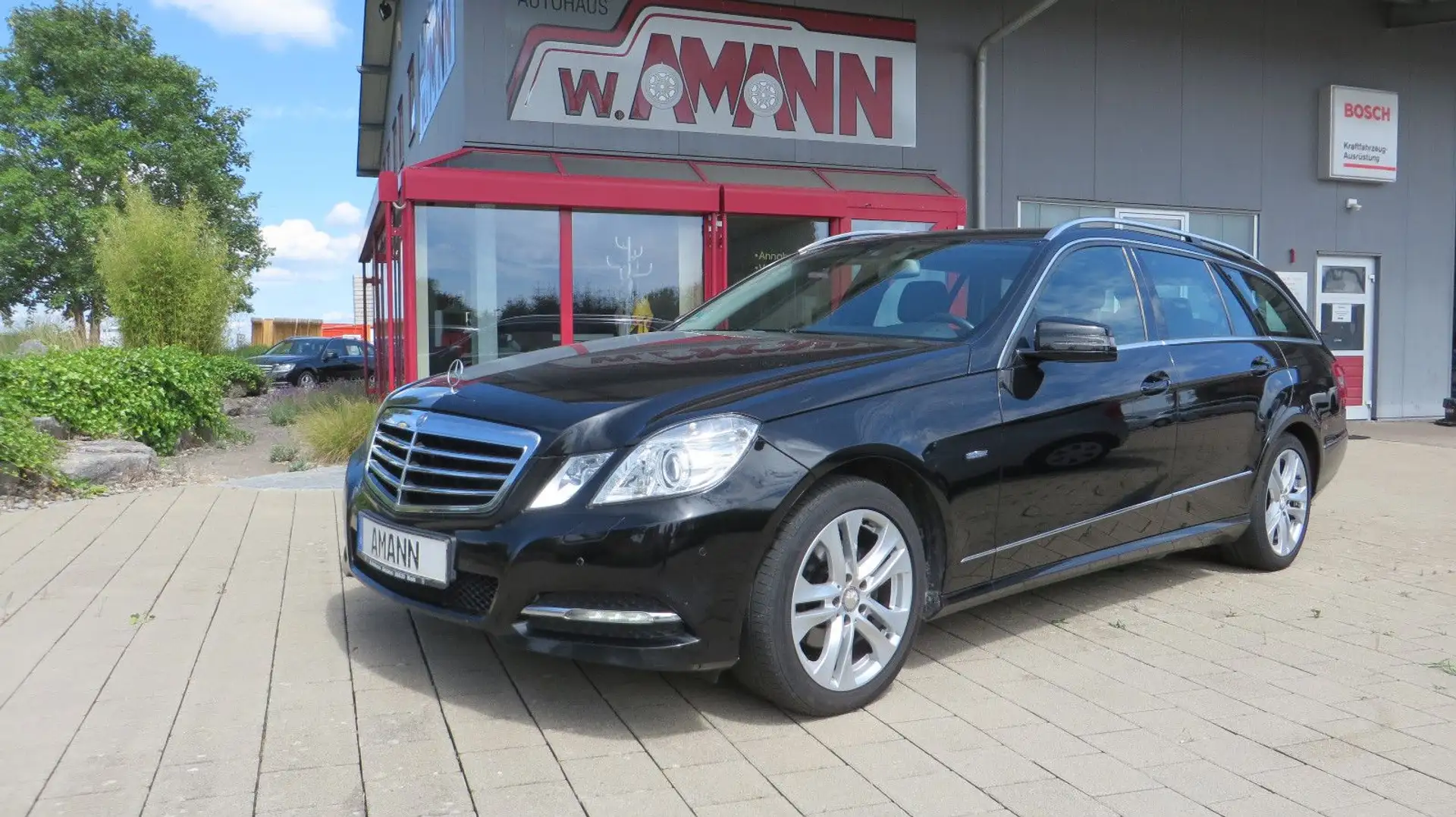 Mercedes-Benz E 200 T-Modell E 200 CGI Avantgarde AHK Navi Nero - 1