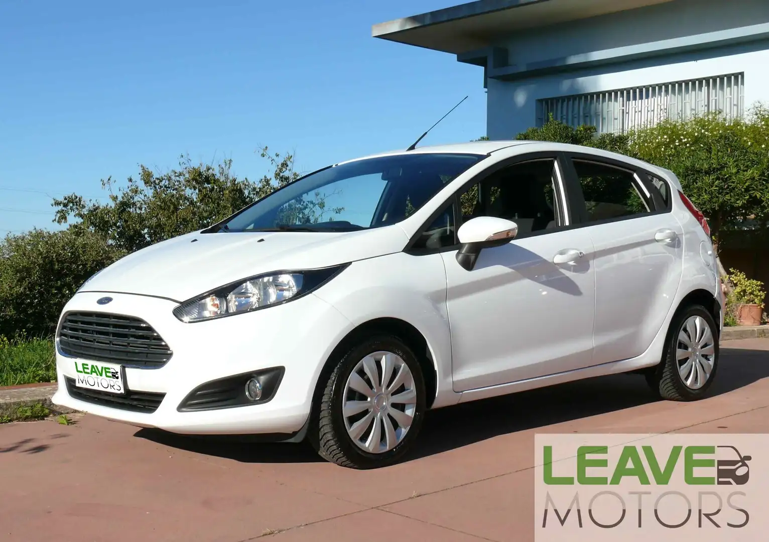 Ford Fiesta 1.4 5 porte GPL (M1419) Weiß - 1