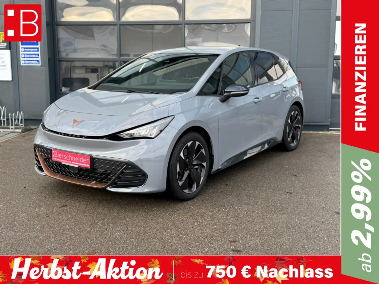 CUPRA Born 62 kWh LED 19 WÄRMEPUMPE KEYLESS PARKASS Grau - 1