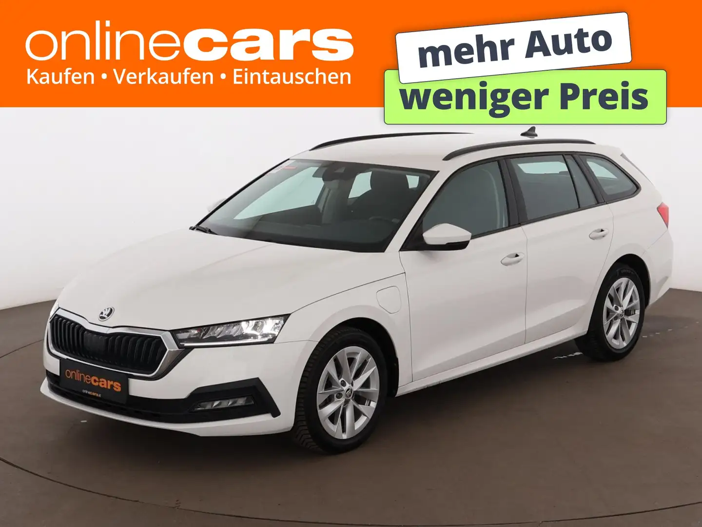 Skoda Octavia Combi 1.4 TSI Ambition Aut LED NAVI TEMP Weiß - 1