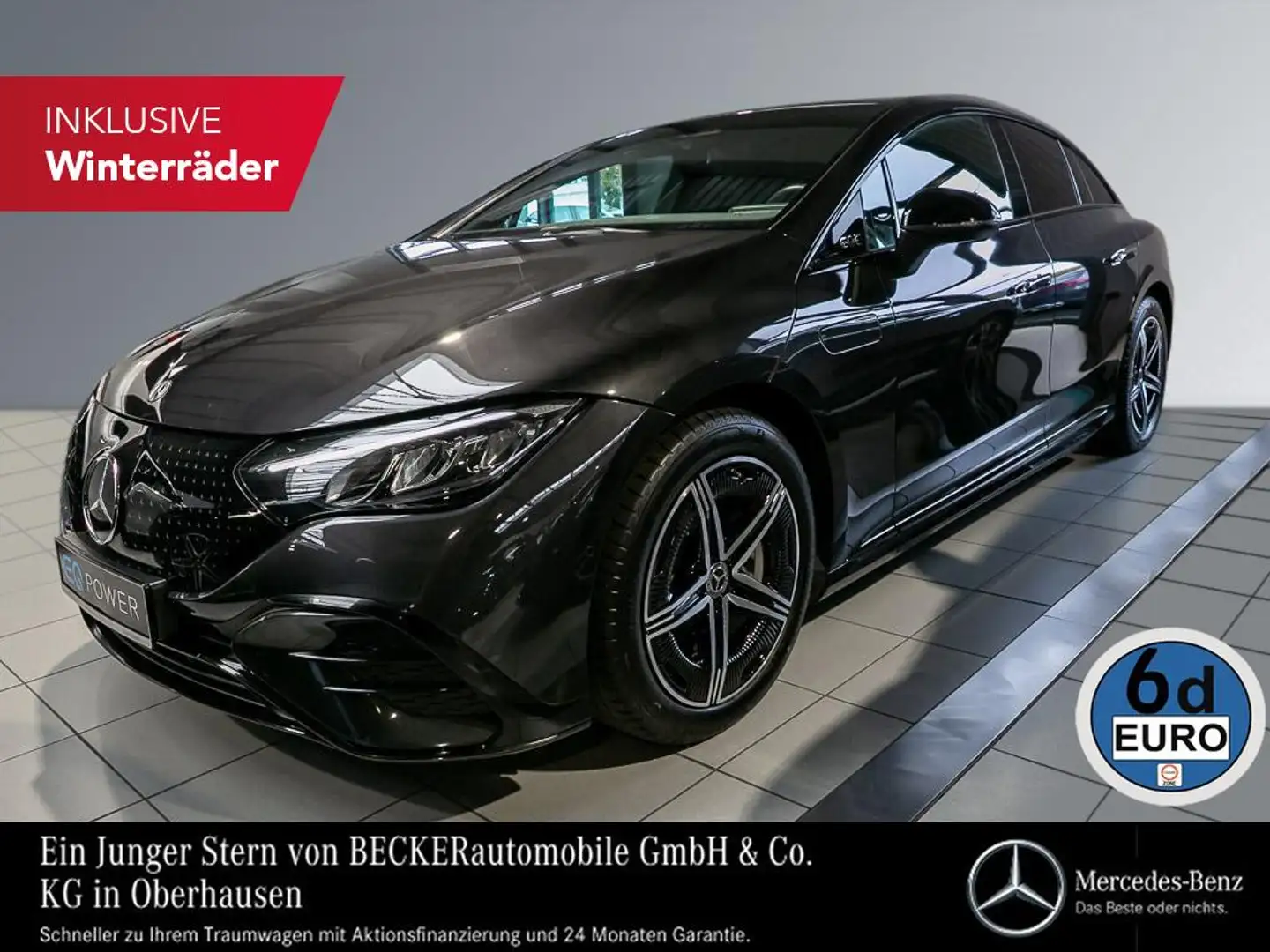 Mercedes-Benz EQE 300 AMG MEMORY AHK NIGHT WINTERPAKET Grau - 1