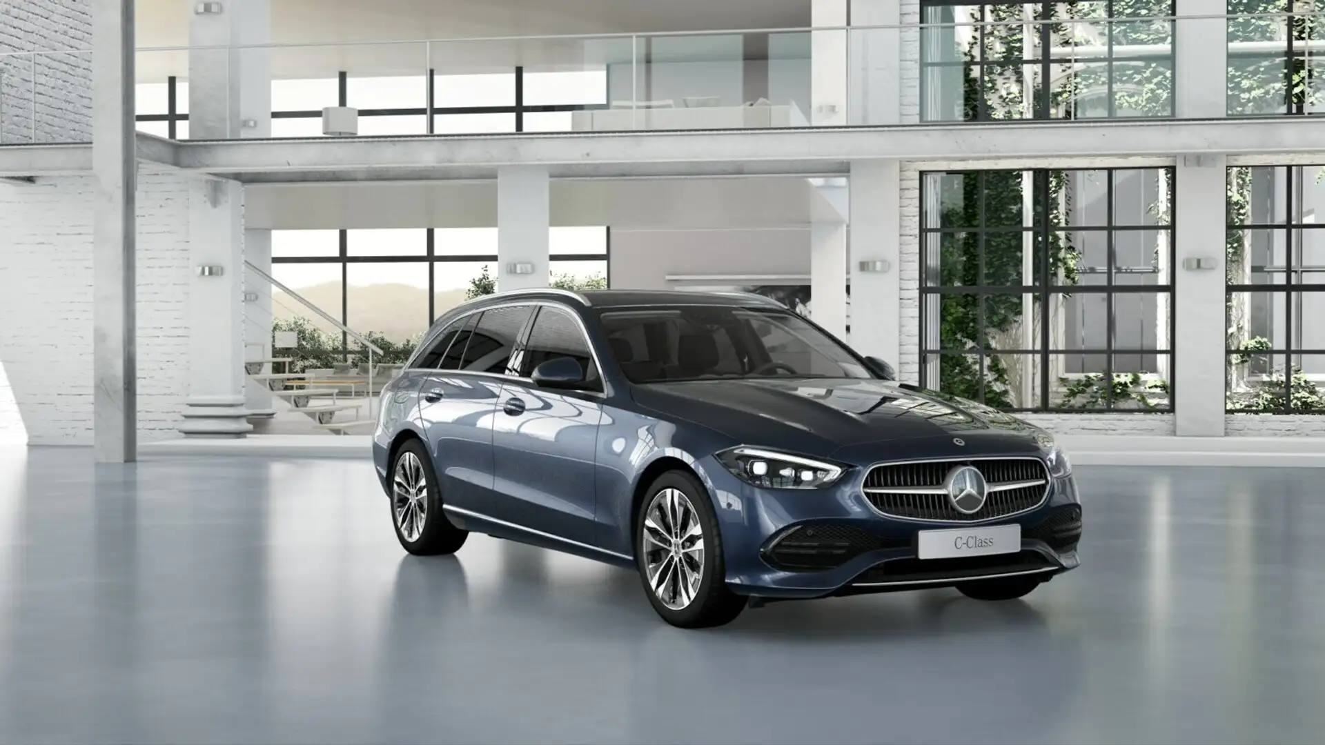 Mercedes-Benz C 300 C 300 e T AVANTGARDE+DISTRO+360+MEMO+EASYP+AMBI Blau - 2
