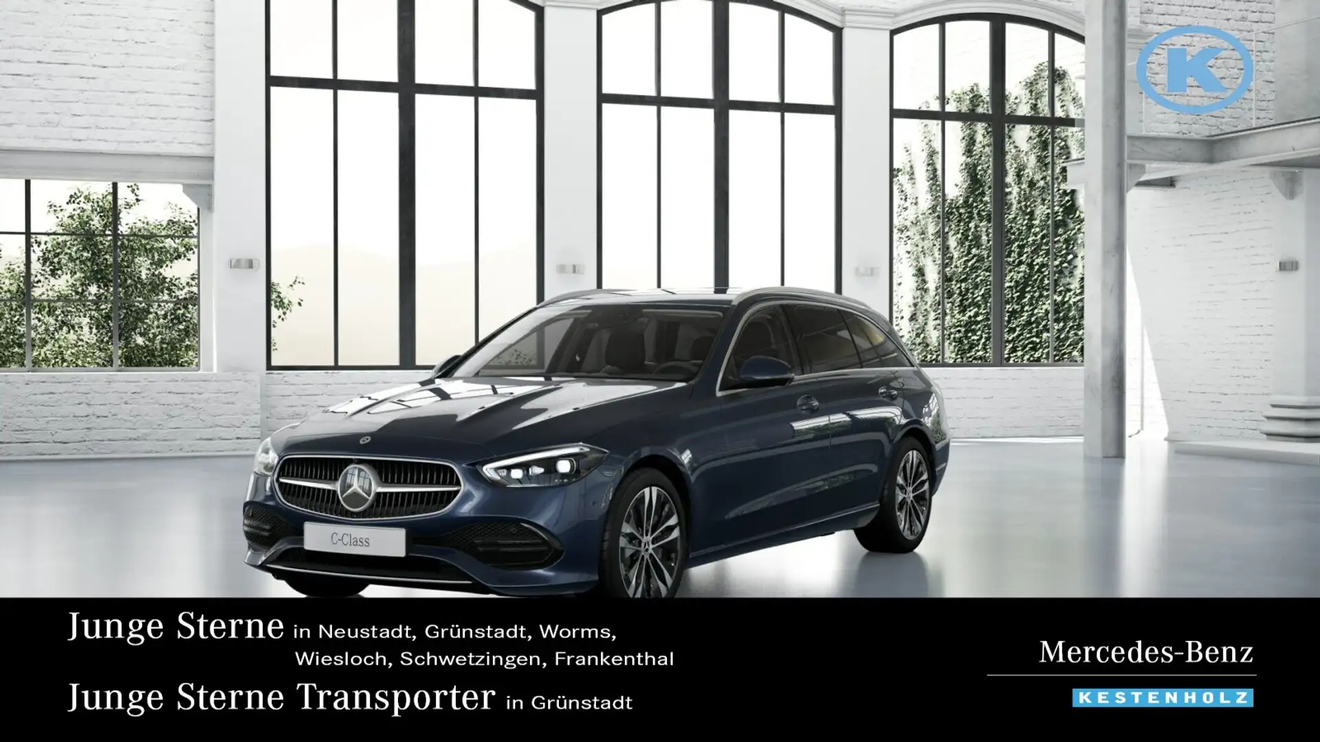 Mercedes-Benz C 300 C 300 e T AVANTGARDE+DISTRO+360+MEMO+EASYP+AMBI Blau - 1