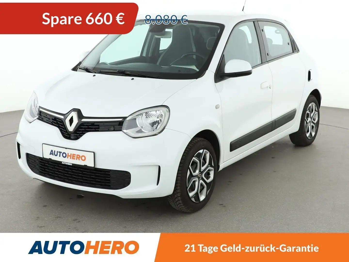Renault Twingo 1.0 SCe Limited*LIMITER*KLIMA*1.HAND*GARANTIE* Weiß - 1