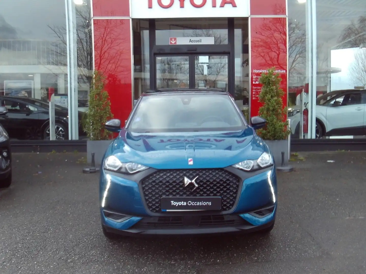 DS Automobiles DS 3 Crossback PureTech 130ch Performance Line Automatique 7cv Bleu - 2
