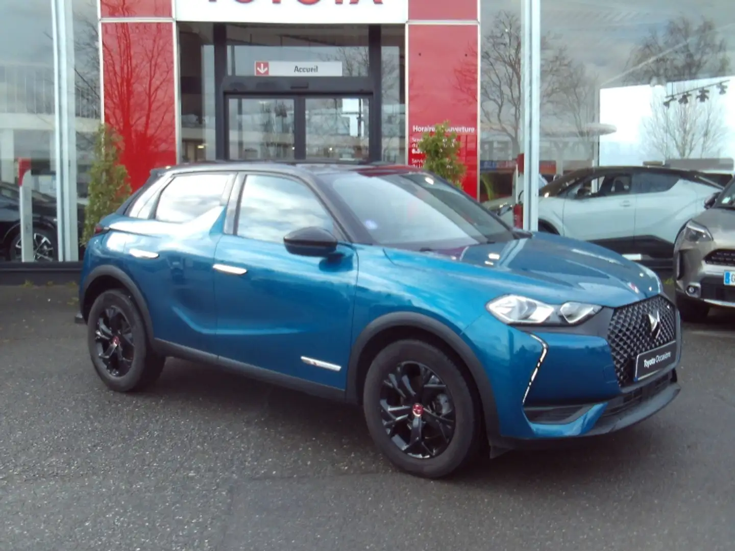 DS Automobiles DS 3 Crossback PureTech 130ch Performance Line Automatique 7cv Bleu - 1