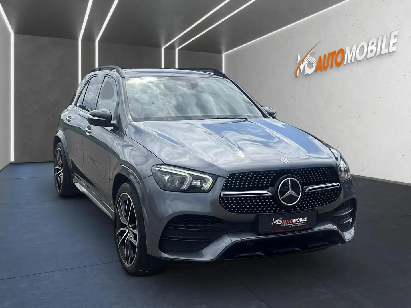 Mercedes-Benz GLE 400 d 4M AMG+NIGHT+PANO+BURMESTE®+DISTR.+HUD Gris - 2