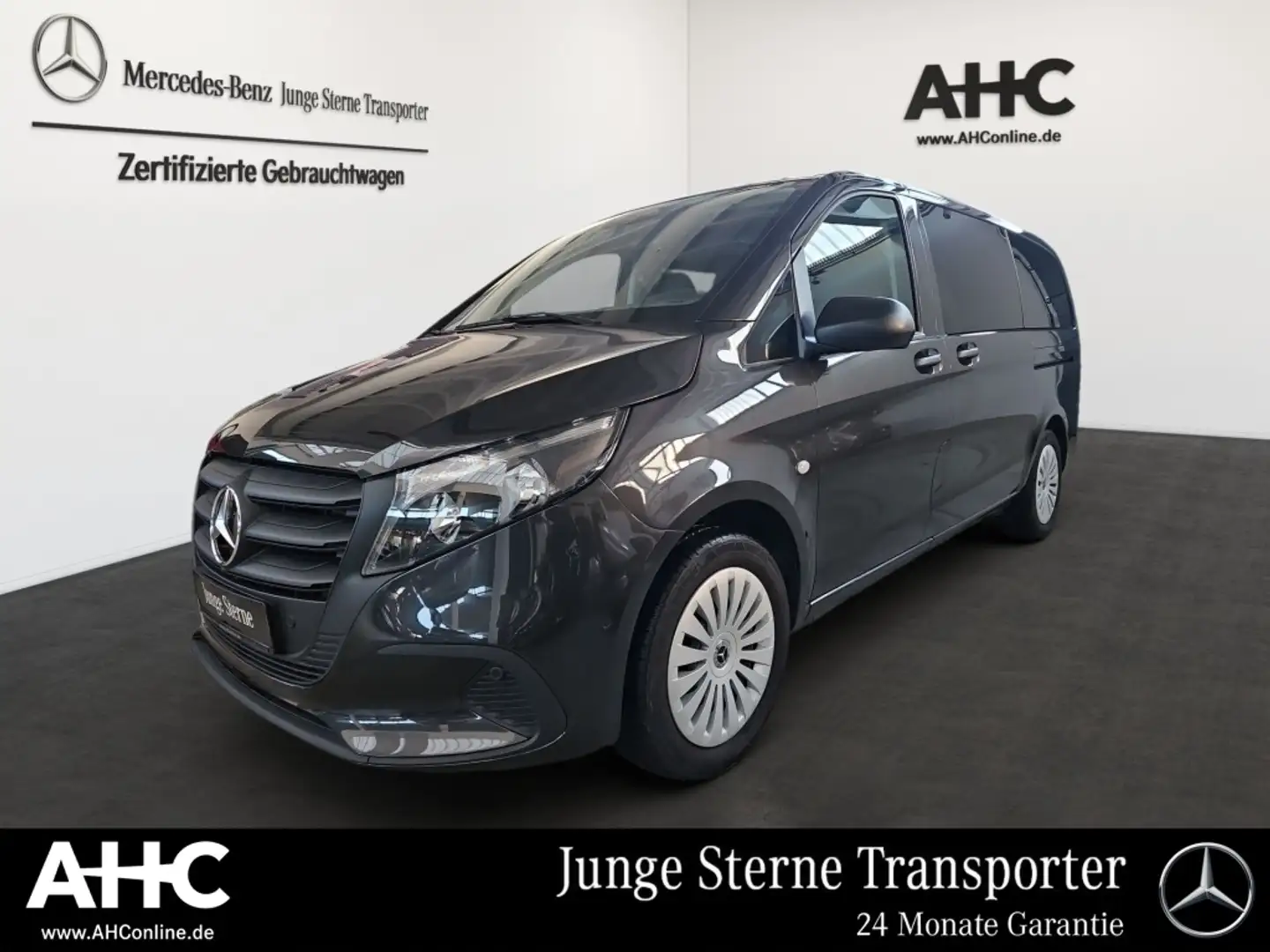 Mercedes-Benz Vito 116 Tourer lang 9 Sitze MBUX 2xKlima 2xSHZ Grau - 1