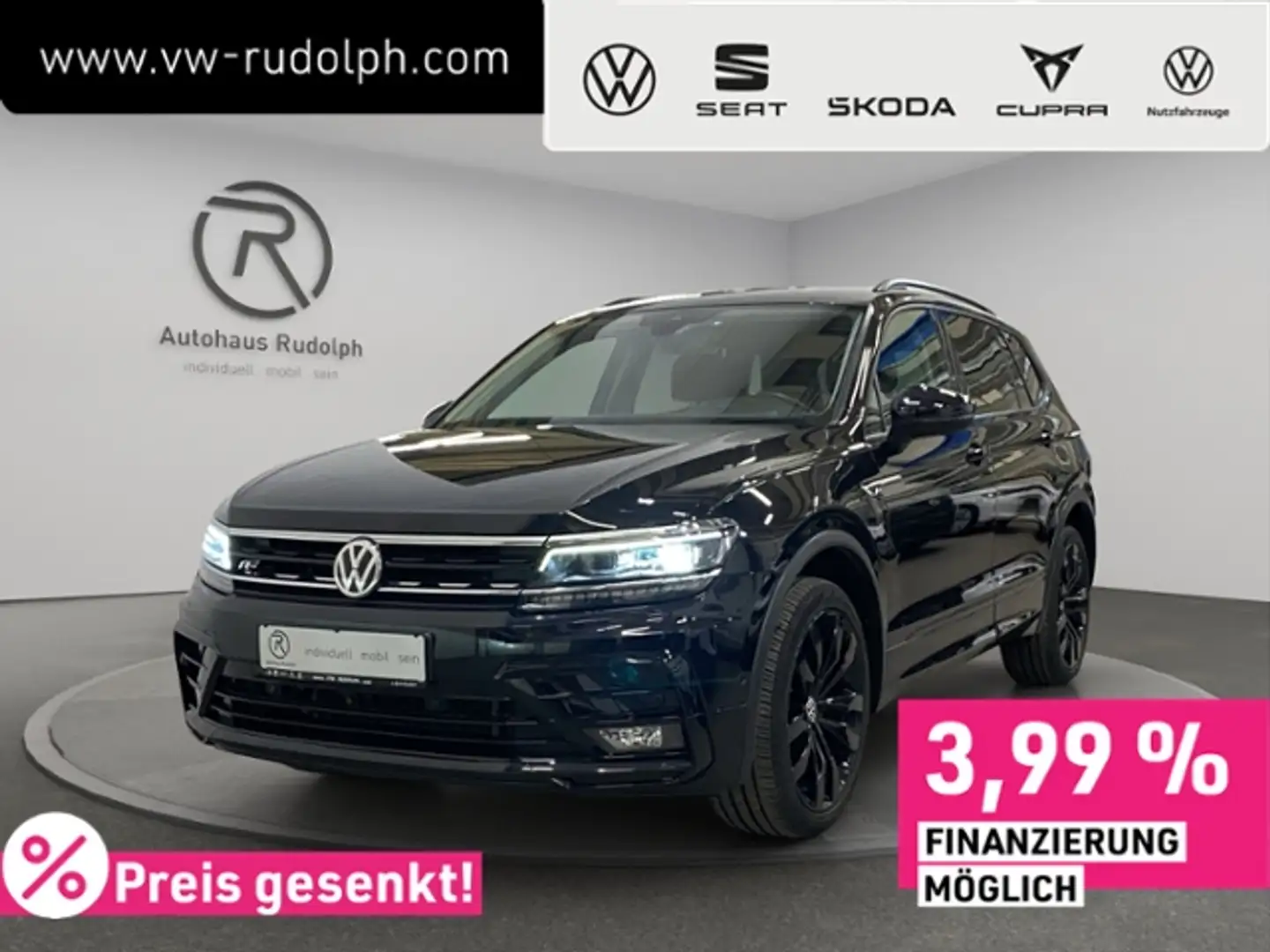 Volkswagen Tiguan Allspace 2.0 TSI DSG R-Line "Black Style" / Navi Schwarz - 1