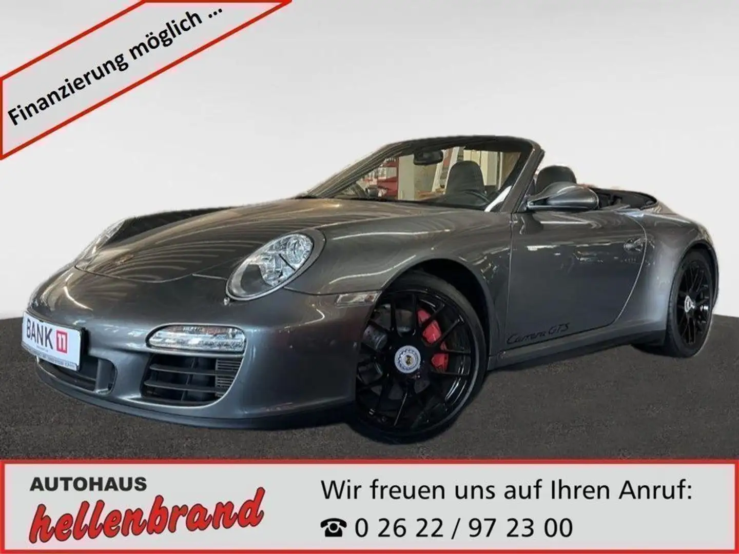 Porsche 911 Carrera GTS Cabrio/CHRONO/BOSE/SCHALTER/19&a siva - 1