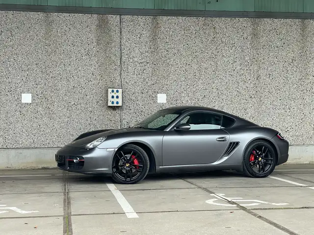 PORSCHE CAYMAN CAYMAN PACK SPORT 245 CH BVM - SELLERIE CUIR - VOLANT EN CUIR - PACK SPORT