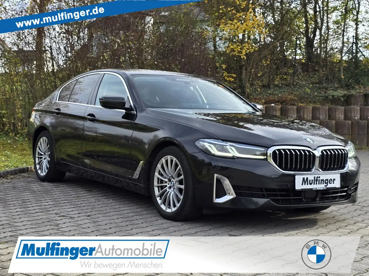 BMW 530 d xDr.IntAktLenk.HUD ACC Kamera Laser Fin.457 Zwart - 1