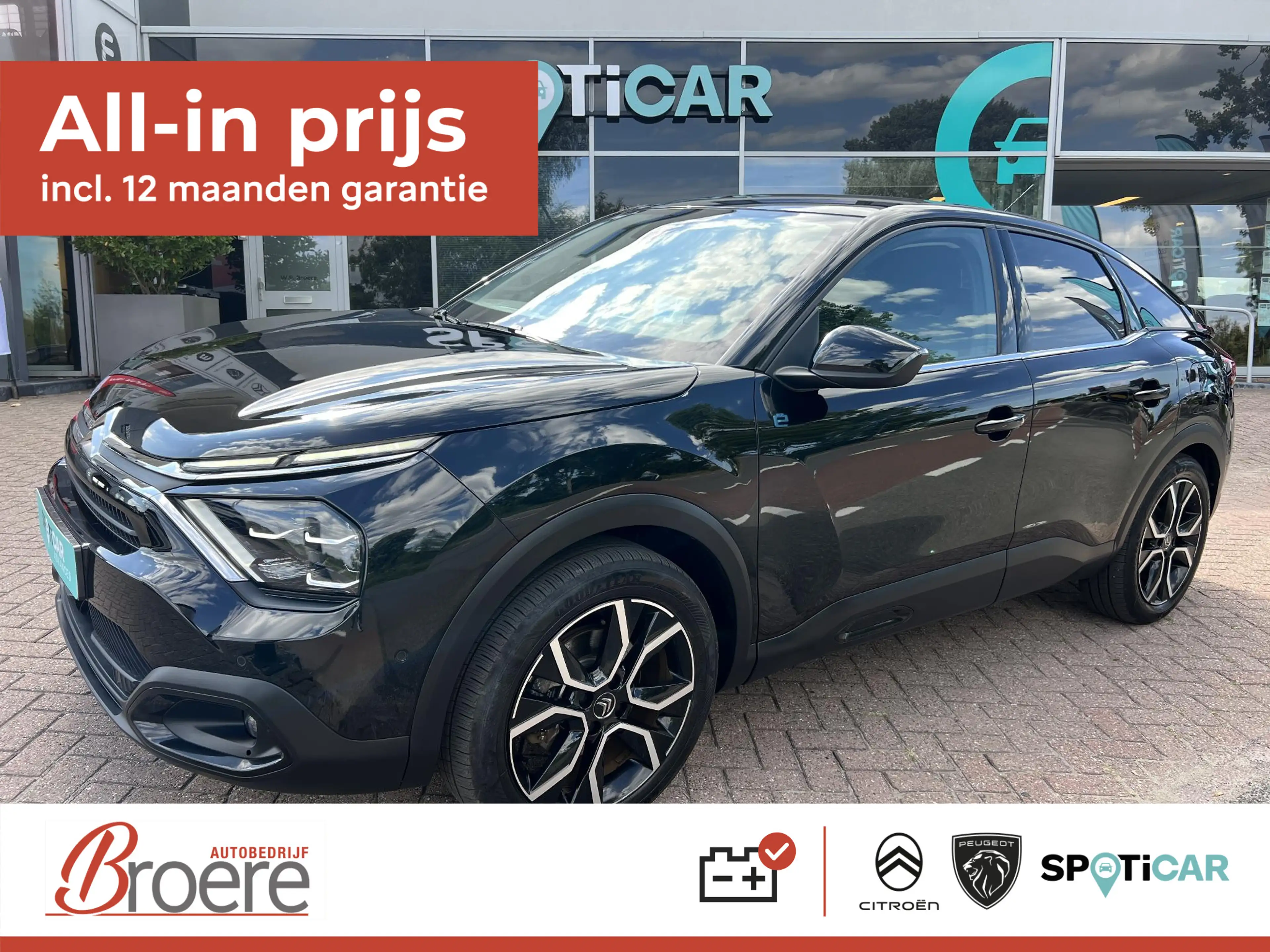 Citroen E-C4 Electric EV 50kWh 136 pk Shine Automaat Range tot 315 km Ke