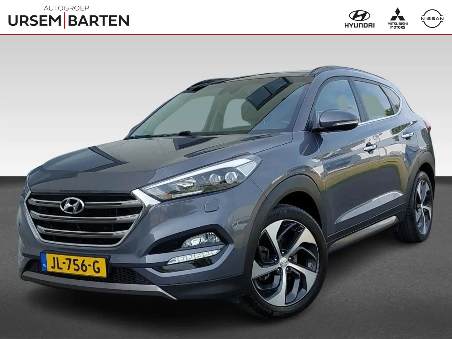 Hyundai TUCSON 1.6 T-GDi Premium Grijs - 1