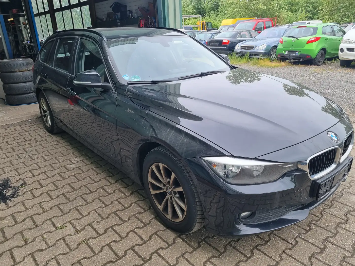 BMW 316 316 d Touring Motor qualmt Noir - 2