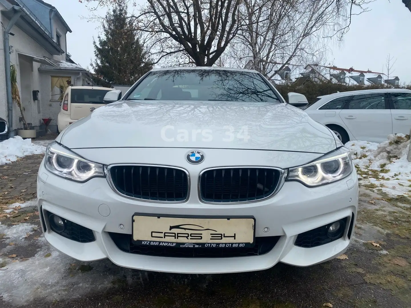 BMW 420 Baureihe 4 Coupe 420 d xDrive M-Paket White - 2