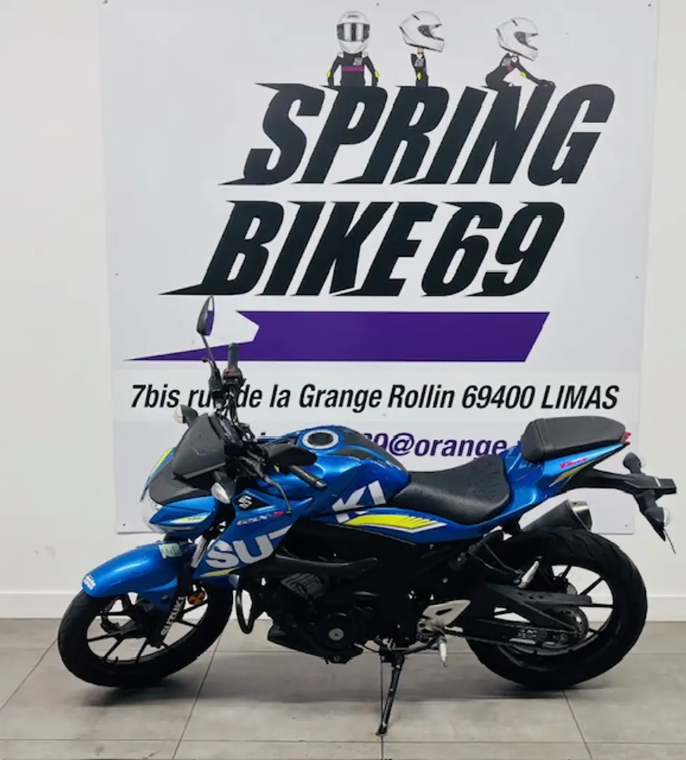 Suzuki GSX-S 125 Blauw - 1