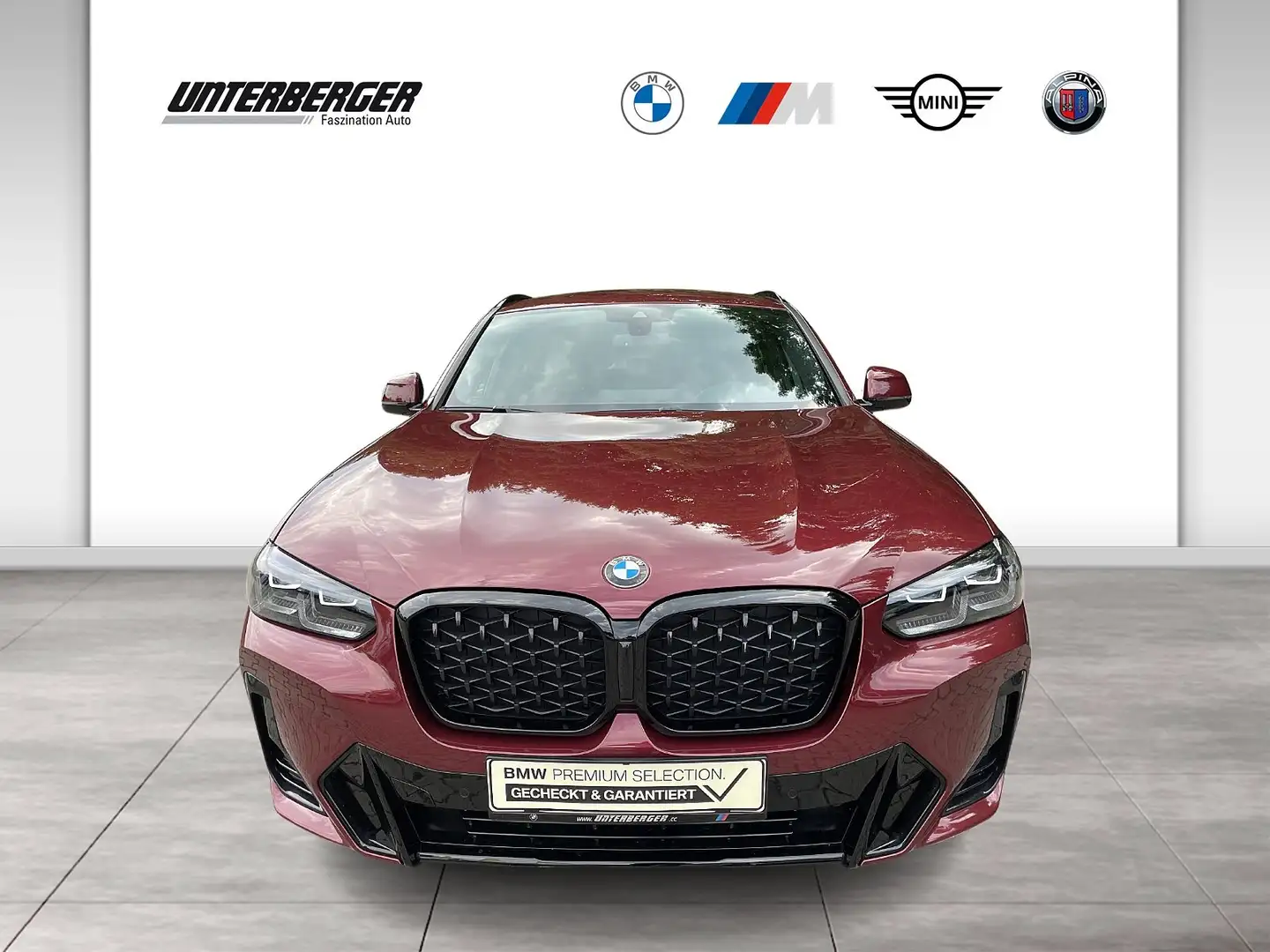 BMW X4 xDrive20d M Sportpaket-HiFi-DAB-LED-WLAN-AHK Rood - 2