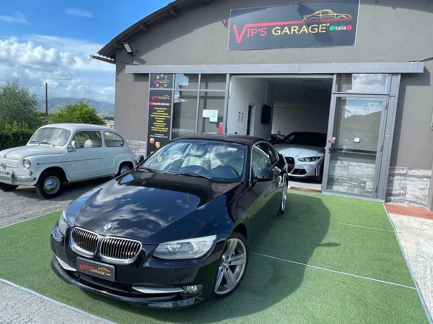 BMW 325 Serie 3 E92 Coupe 325d Coupe Futura 204cv Nero - 1