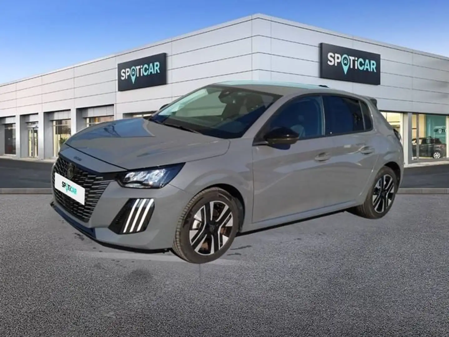Peugeot 208 HYBRID 100 eDCS6 Allure Gris - 1