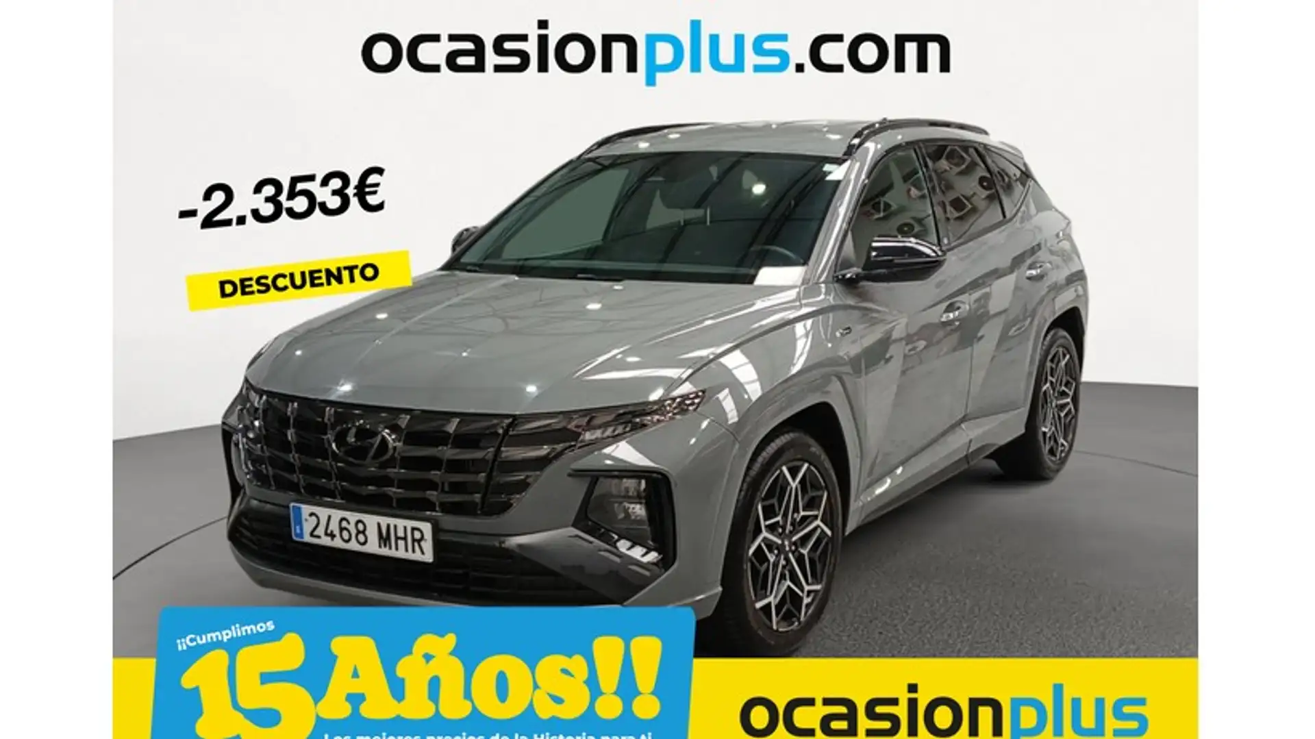Hyundai TUCSON 1.6 TGDI Nline 30 Aniversario 4x2 Grijs - 1
