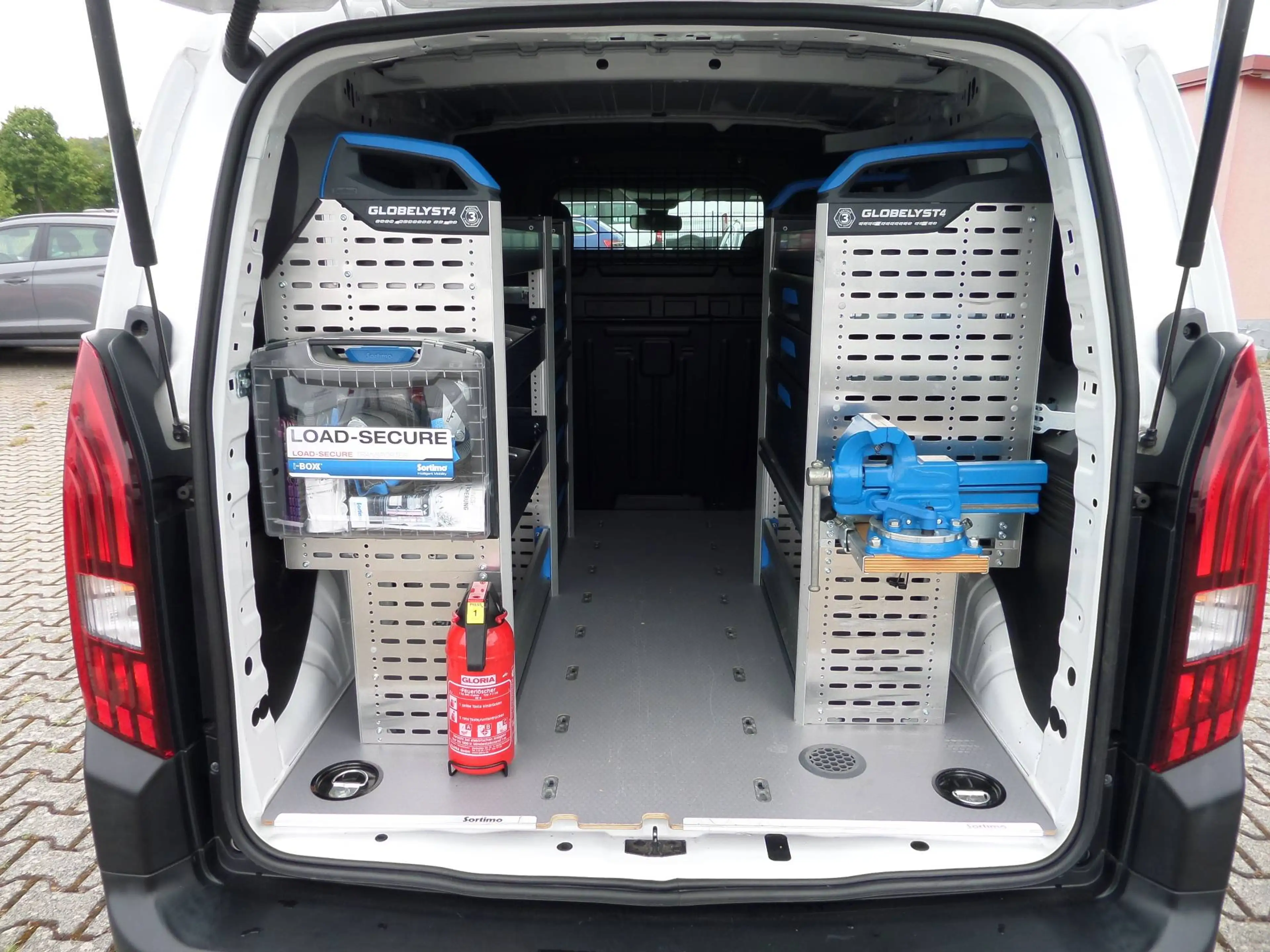 Peugeot Partner Premium 1.5 BlueHDI+Sortimo+Schraubstock+Navi+Klima+PDC+SHZ+Tempo+1.Hand — photo 9
