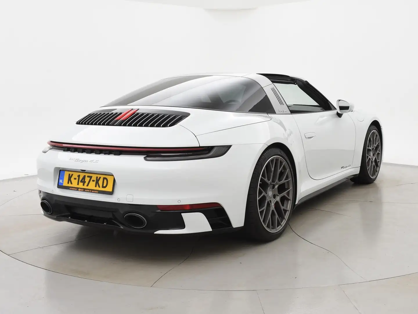 Porsche 992 TARGA 4S 3.0 992 ORIG. NL *17.979 KM* + SPORTUITLA Blanc - 2