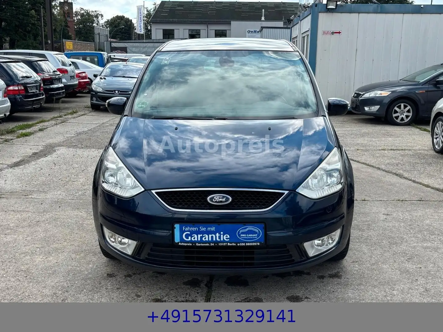 Ford Galaxy 2,0i Klima 7-Sitze Tempomat SHZ Albastru - 2