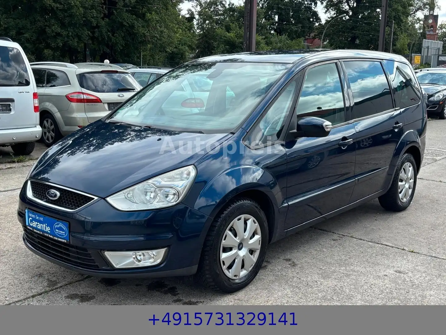 Ford Galaxy 2,0i Klima 7-Sitze Tempomat SHZ Albastru - 1