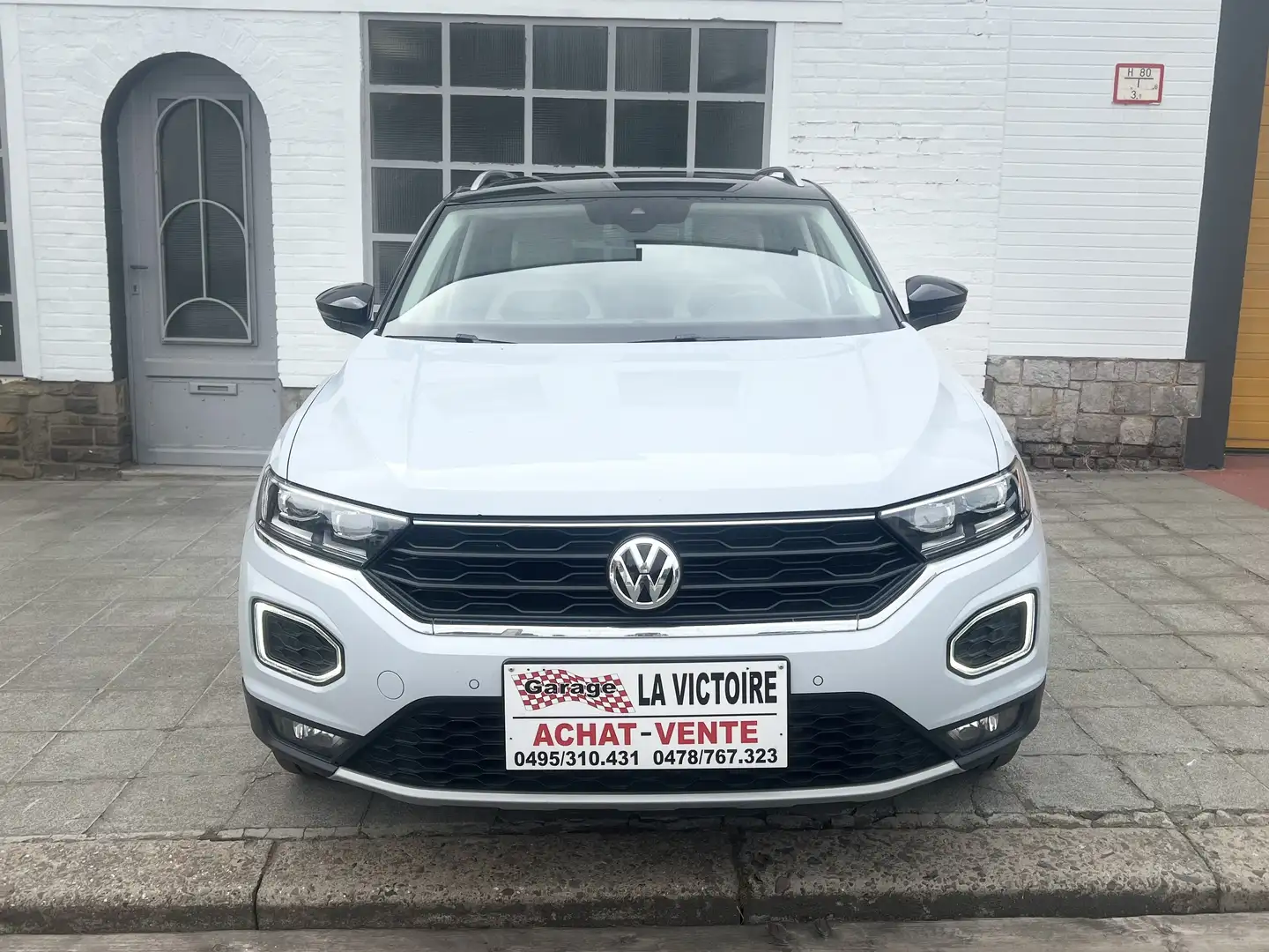Volkswagen T-Roc 2.0 TDi 4Motion DSG Full option boite automatique Blanc - 2