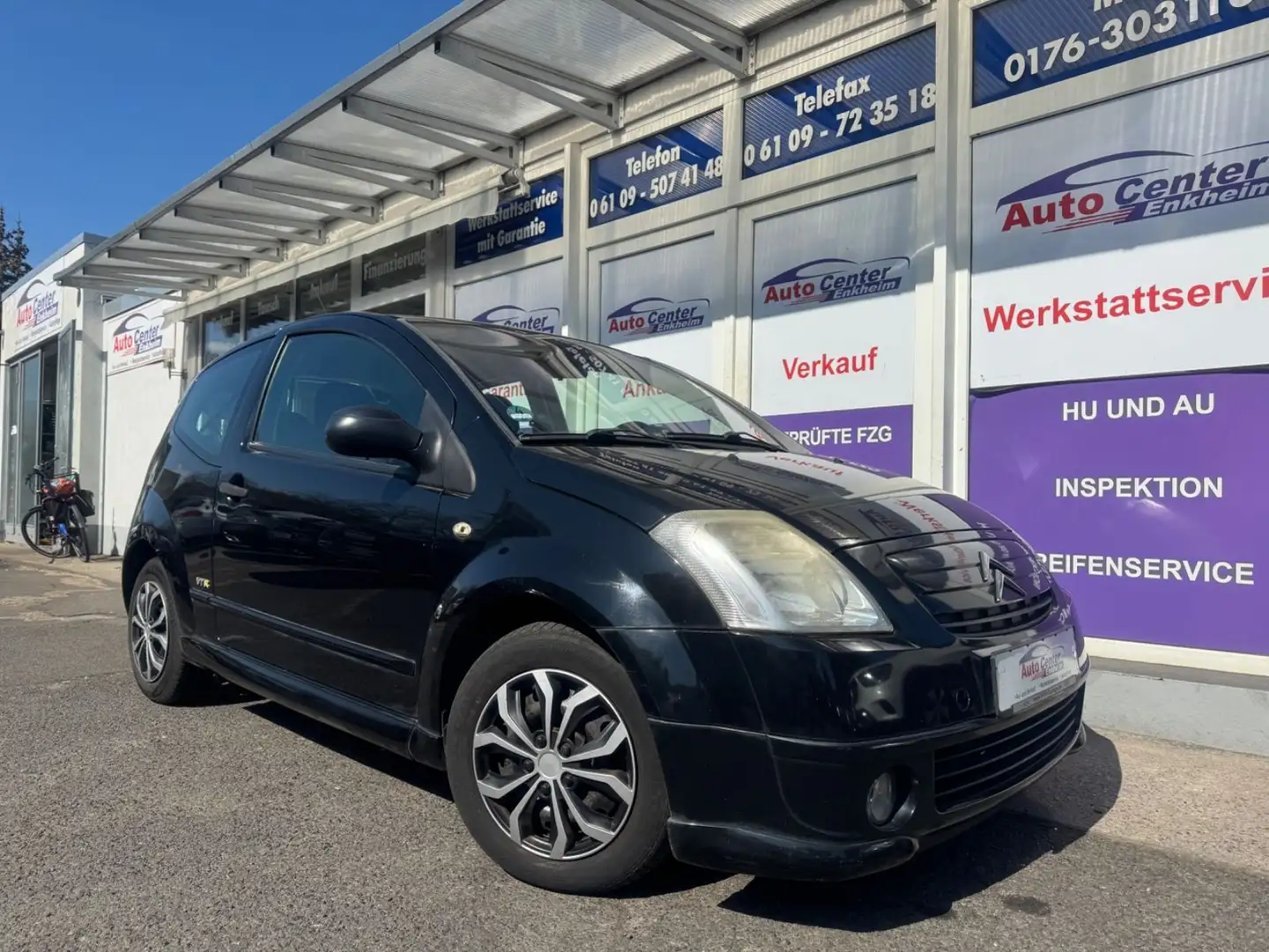 Citroen C2 VTR Plus 1.4 #Aut.# *Klimaaut*Allwetter*MFL* Negro - 1