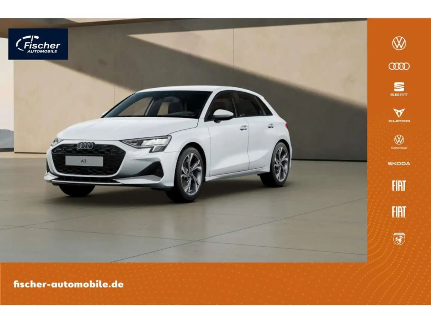 Audi A3 Sportback 35 TFSI advanced Weiß - 1