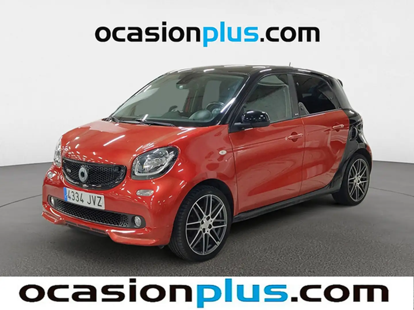 smart forFour 80 Brabus Aut. Rojo - 1