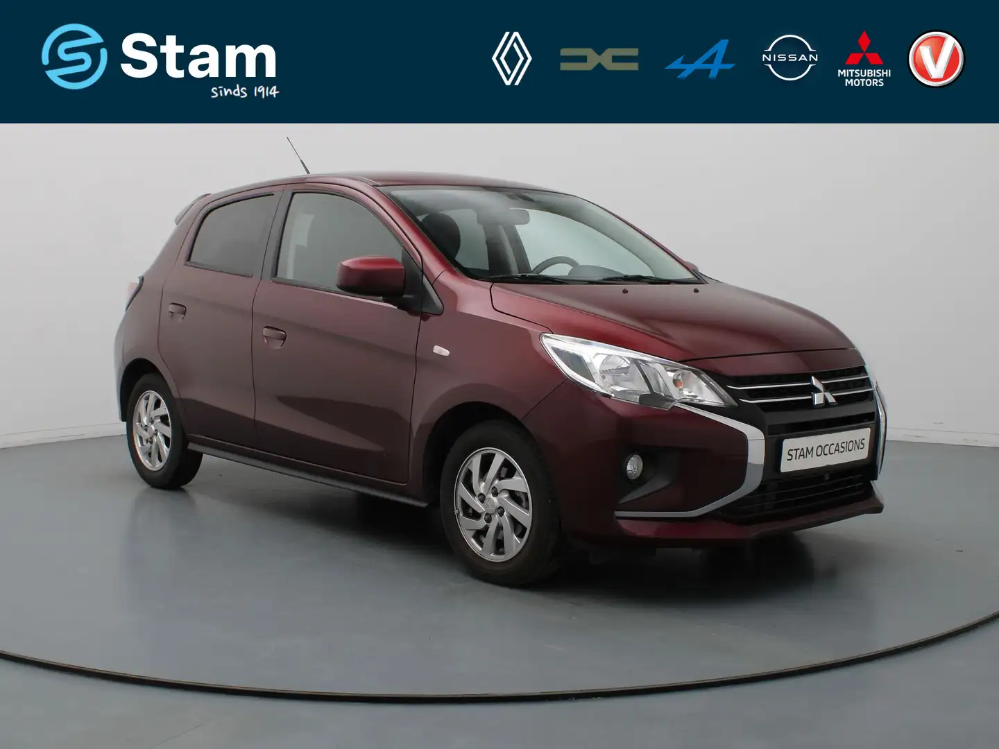 Mitsubishi Space Star 71pk Dynamic AUTOMAAT Camera | Climate | Cruise | Rood - 1