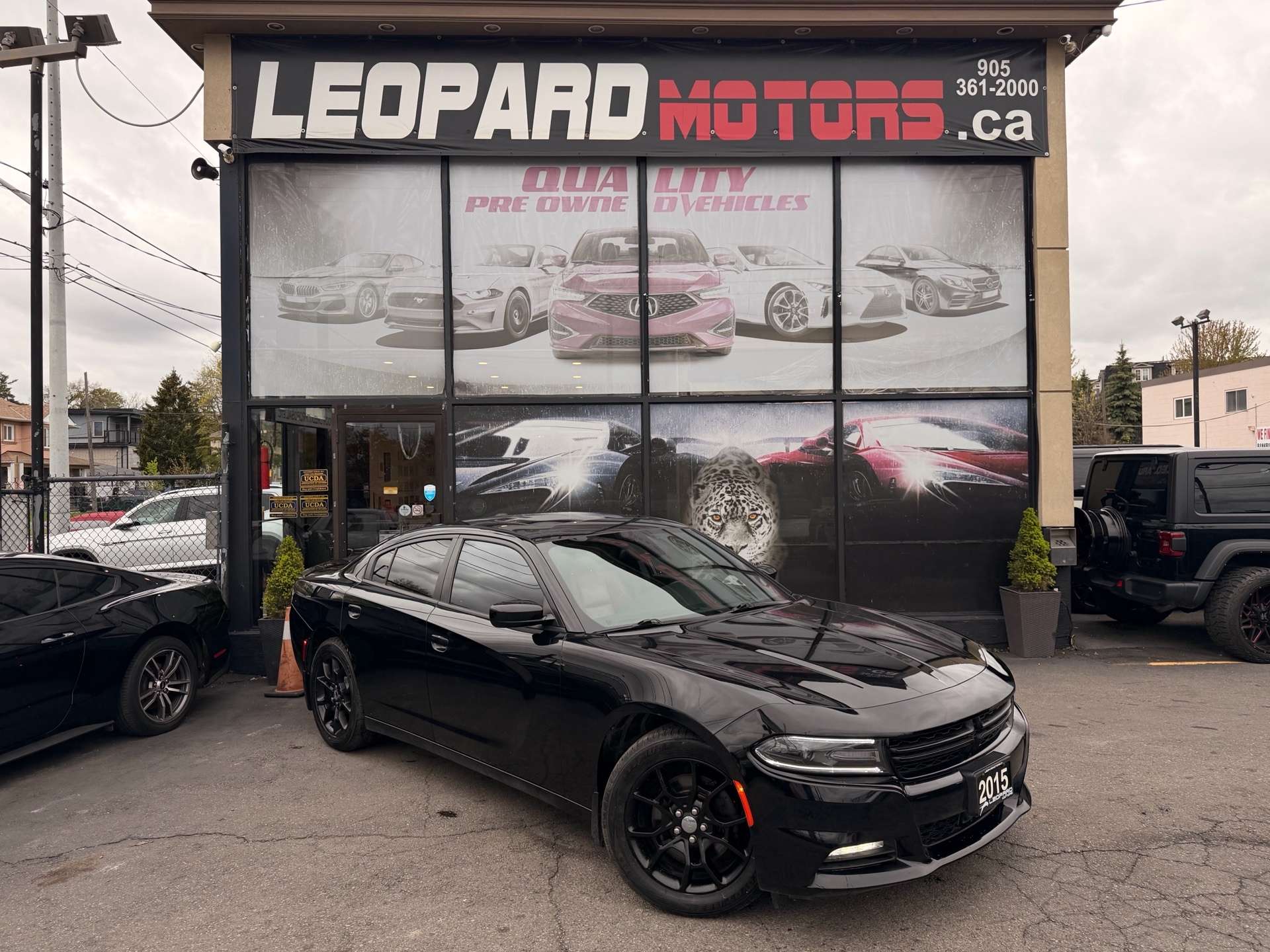 2015 Dodge Charger Rallye (Red Interior), AWD, Navi, Camera, Sunroof,