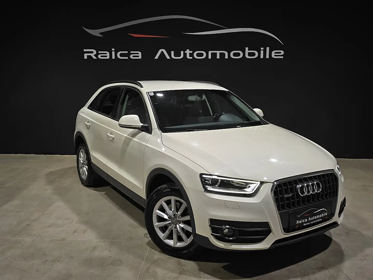 Audi Q3 2,0 TDI 2.Besitz *LED *SHZ *Tempomat *Bluetooth Weiß - 1