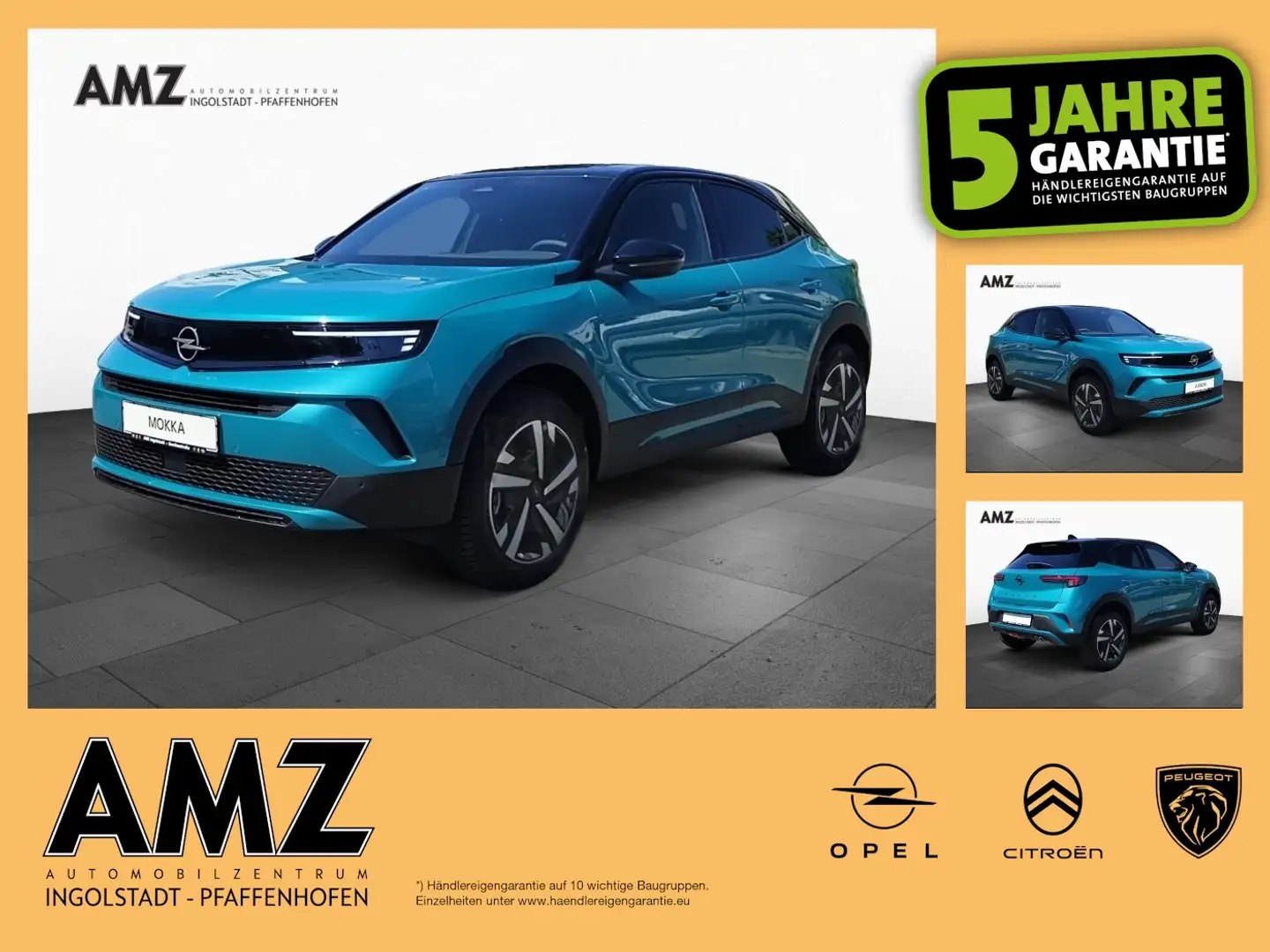Opel Mokka Edition 136PS W-Paket PDC Klimaauto. Verde - 1