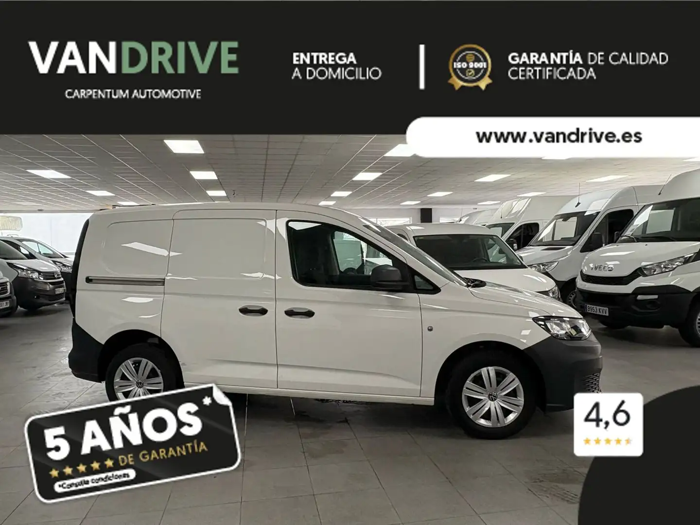 Volkswagen Caddy Cargo 2.0 TDI Wit - 2