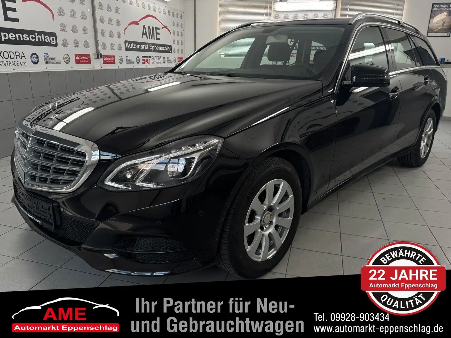 Mercedes-Benz E 200 E -Klasse T-Modell E 200 BlueTec *Euro 6|Navi* Negro - 1