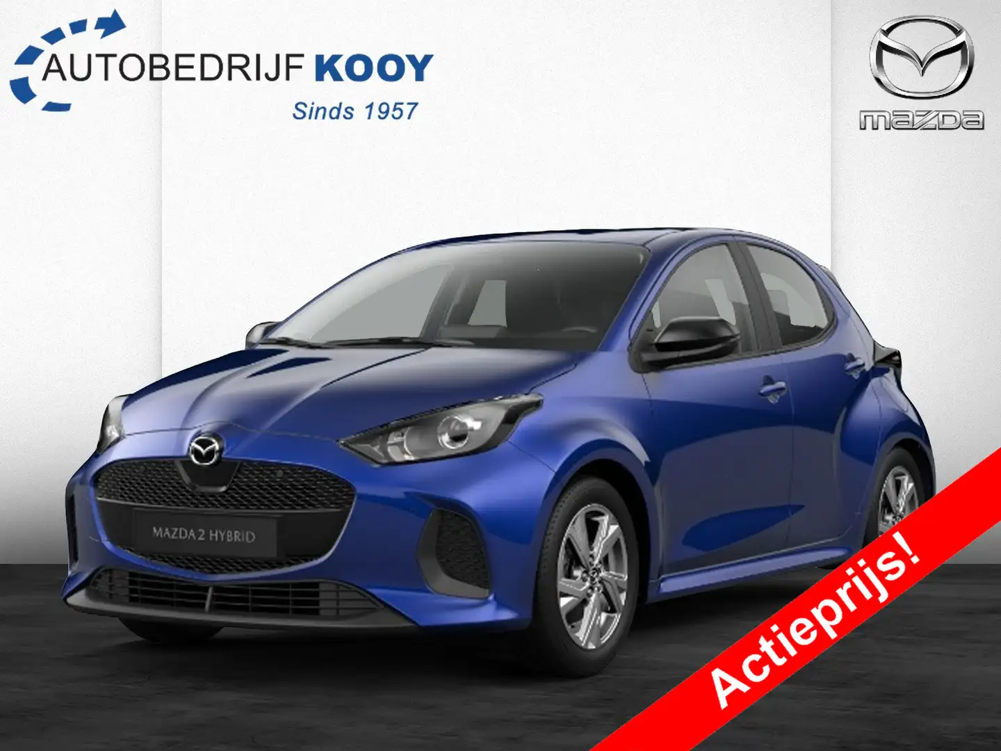 Mazda 2 Hybrid 1.5 Exclusive Line Blau - 1