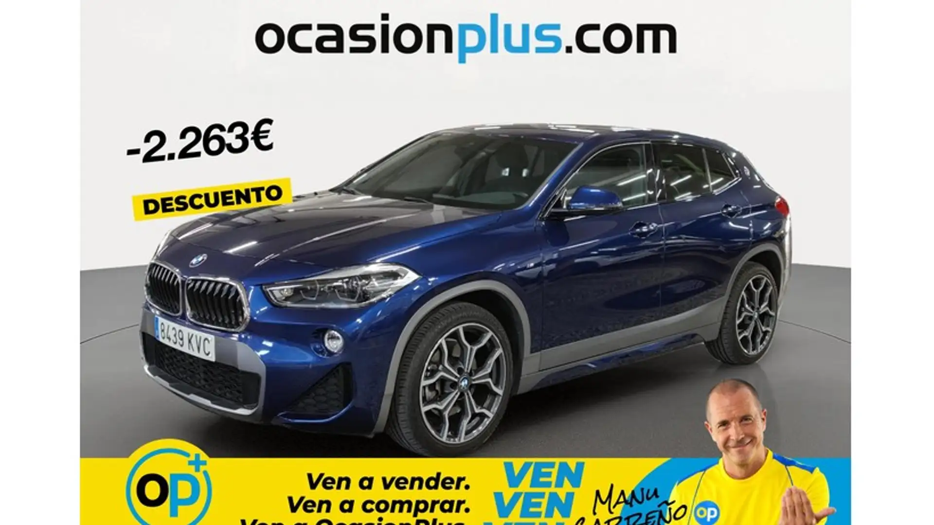 BMW X2 xDrive 20dA Azul - 1