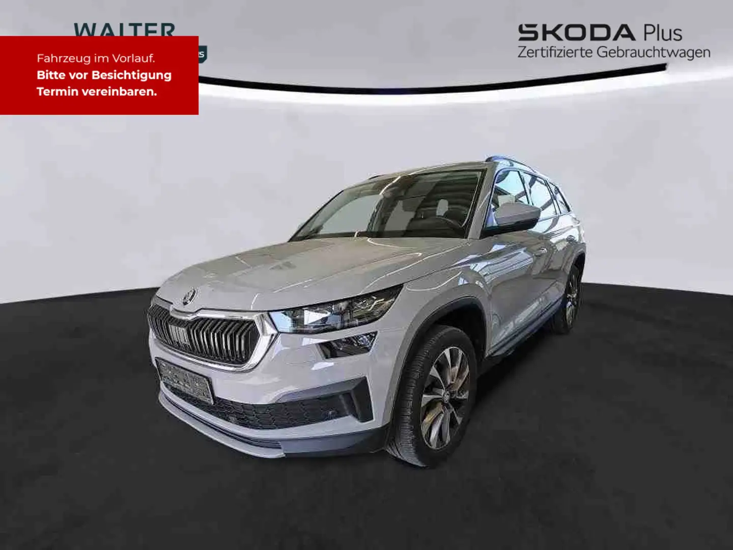 Skoda Kodiaq 2.0 TDI DSG 4x4 Clever Navi AHK Matrix-LE Grigio - 2
