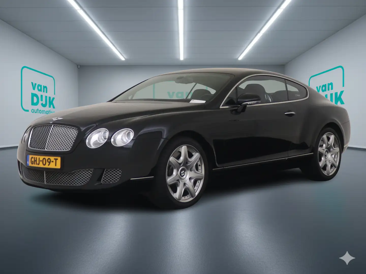 Bentley Continental GT 6.0 W12 YOUNGTIMER LEDEREN BEKLEDING / DASHBOARD / Noir - 1