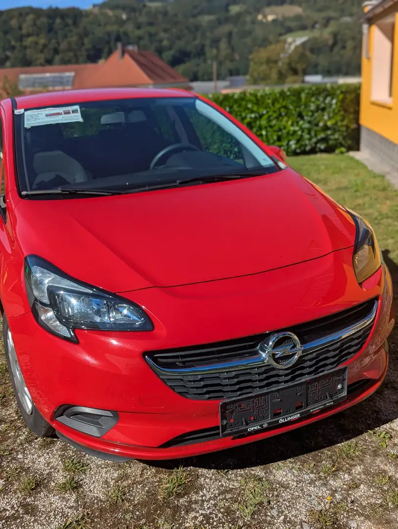 Opel Corsa-e Corsa 1,4 Ecotec Edition Edition Rot - 2