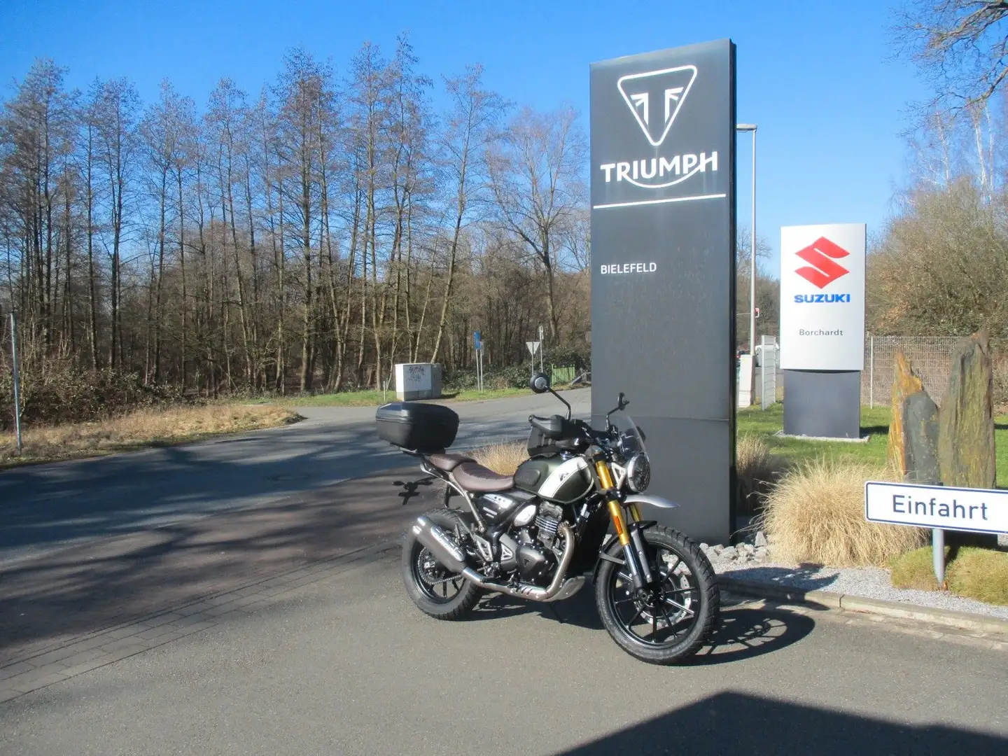 Triumph Scrambler 400 X mit viel Zubehör!!! Vert - 1
